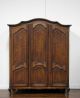 8811000 : Oak French Provincial Three Door Armoire 1900-1950 photo 1