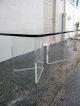 Mid - Century Lucite Glass Top Dining Table 2627 Post-1950 photo 10