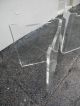 Mid - Century Lucite Glass Top Dining Table 2627 Post-1950 photo 11