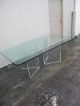 Mid - Century Lucite Glass Top Dining Table 2627 Post-1950 photo 4