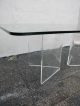 Mid - Century Lucite Glass Top Dining Table 2627 Post-1950 photo 8