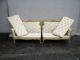 French Long Heavy Carved Tufted Divided Tripartite Couch / Sofa 2691 1900-1950 photo 3
