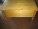 Antique Pine Kitchen Work /bakers Table With Four Drawers Finished On All Sides 1800-1899 photo 6