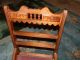 Wonderful Antique Walnut Victorian Needlepoint Chair W/great Detail 1800-1899 photo 1