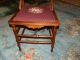 Wonderful Antique Walnut Victorian Needlepoint Chair W/great Detail 1800-1899 photo 3