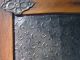 Antique Trunk With Rare Stars & 1/4 Moon Embossed Tin Other photo 6