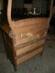 Antique Oak Bedroom Washstand Dresser Commode Furniture 1900-1950 photo 3