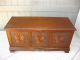Antique 1930 ' S Cedar Lined Hope Chest Storage Bench / Trunk Ornate Carved 1900-1950 photo 1