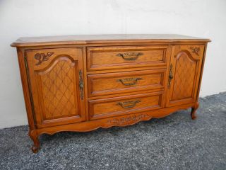 French Carved Buffet / Server By Hickory 2550 photo
