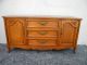 French Carved Buffet / Server By Hickory 2550 Post-1950 photo 1