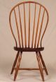 Antique 19th Century American Hoop Back Windsor Side Chair,  Period Construction 1800-1899 photo 3