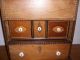Interesting Hand Carved 19th Century Cabinet Drawers Made From Old Cigar Boxes 1800-1899 photo 9