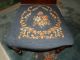 Gorgeous Carved Gothic High Back Victorian Antique Needlepoint Chair 1800-1899 photo 1