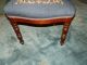 Gorgeous Carved Gothic High Back Victorian Antique Needlepoint Chair 1800-1899 photo 5
