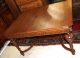 Beautifully Carved French Antique Gothic Table.  Made From Oak. 1800-1899 photo 4