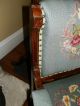 Amazing One Of A Kind Antique Victorian Needlepoint Parlour Chair 1800-1899 photo 5