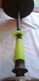 Antique Victorian Art Nouveau Deco Cast Iron Yellow Glass Plant Lamp Smoke Stand Unknown photo 5