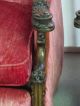 Pair Of Walnut Ornate French Master & Mistress Chairs Hand Carved Cabriole Legs 1900-1950 photo 5