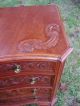 One Of A Kind Antique 5 Drawer Chest With Amazing Carved Detail L@@k 1900-1950 photo 1