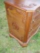 One Of A Kind Antique 5 Drawer Chest With Amazing Carved Detail L@@k 1900-1950 photo 2
