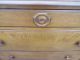 50789 Antique Maple High Chest Dresser With Mirror 1900-1950 photo 4