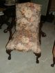 Gorgeous Hand Carved Large Comfy Antique Parlor Chair 1900-1950 photo 3
