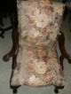 Gorgeous Hand Carved Large Comfy Antique Parlor Chair 1900-1950 photo 4