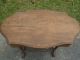 Antique Vtg Wood Tiered Occassional Decorative Table Unusual Turned Legs Unknown photo 2