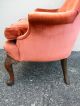 Queen Anne Carved Arm Chair By Lauderdale Upholstery & Interiors 2116 Post-1950 photo 9