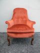 Queen Anne Carved Arm Chair By Lauderdale Upholstery & Interiors 2116 Post-1950 photo 3