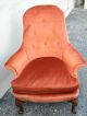 Queen Anne Carved Arm Chair By Lauderdale Upholstery & Interiors 2116 Post-1950 photo 6