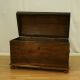 Circa Mid 1700 ' S Wood Pegged French Oak Storage Trunk Other photo 1