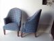 Funky Vintage Modern Tall Back Club Chairs Mid Century Lounge Cool Post-1950 photo 1
