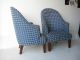 Funky Vintage Modern Tall Back Club Chairs Mid Century Lounge Cool Post-1950 photo 3