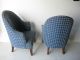 Funky Vintage Modern Tall Back Club Chairs Mid Century Lounge Cool Post-1950 photo 4