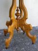 1880 ' S Victorian Walnut Marble Top Side Table 1800-1899 photo 10