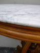 1880 ' S Victorian Walnut Marble Top Side Table 1800-1899 photo 7