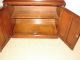 Vintage Library Walnut Bookcase,  China Hutch,  By Schulz And Behrle Other photo 9