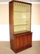 Vintage Library Walnut Bookcase,  China Hutch,  By Schulz And Behrle Other photo 2