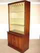 Vintage Library Walnut Bookcase,  China Hutch,  By Schulz And Behrle Other photo 3