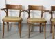 (4) Vintage / Antique Thonet Bentwood Arm Chairs 1900-1950 photo 4