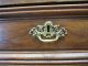 Antique Eastlake Dresser Burl Wood Aesthetic Style Marble Top 5 Drawers Ships 1800-1899 photo 2