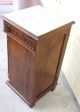 Elegant French Antique Henry Ii Marble Top Nightstand.  Made From Oak. 1800-1899 photo 7