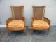 Pair Of French Mid - Century High - Back Caned Side Chairs By Thomasville 2152 Post-1950 photo 2
