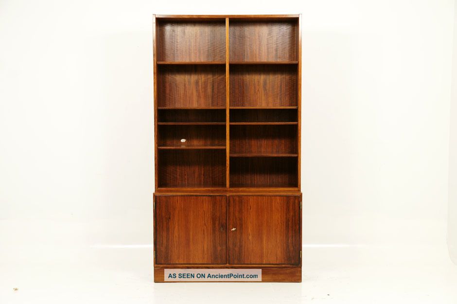 Rosewood Bookcase Cabinet By Hundevad Post-1950 photo