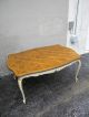 French Parquet Dining Table With 4 Chairs By Thomasville 1494 Post-1950 photo 3