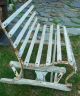Antique Gliding Bench Art Deco Yard Or Garden For Decoration Only Not Use 1900-1950 photo 1