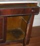 Antique Marble Top Washstand Cabinet 1800-1899 photo 2