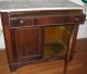 Antique Marble Top Washstand Cabinet 1800-1899 photo 3