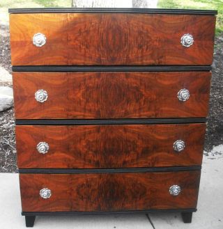 Gorgeous. .  Antique Dresser/chest Of Drawers. .  Mid - Century Furniture 1960 ' S photo